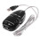 Cabo USB para guitarra, cabo de interface de guitarra para USB, compatível com adaptador de gravação para PC e guitarristas. 1