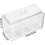 Acrylic Clear Cosmetic Organizer Double Layer Cotton Swab Container (6 Compartments) 2