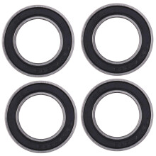 Conjunto de 4 rolamentos de cubo de bicicleta Palin NBK 15267-2RS compatíveis com os cubos XM490, XM460 e BM440.