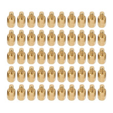 50 stuks messing afstandhouders voor printplaten (PC PCB) en moederborden, zeshoekig, M3 7+4mm