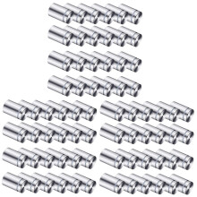 Lot de 150 vis d'entretoise pour panneaux publicitaires, en acier inoxydable, pour verre et acrylique.