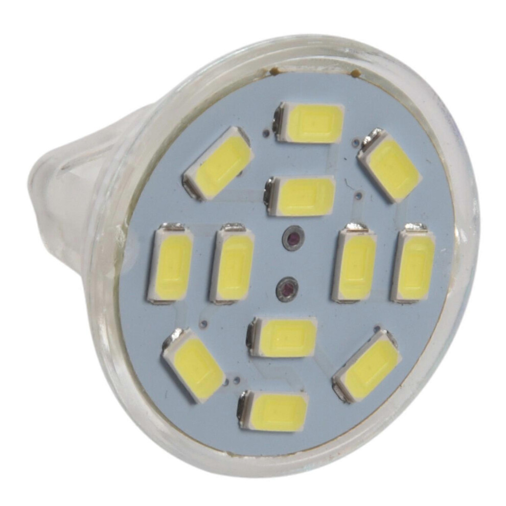 6W Gu4(Mr11) Led Spotlight Mr11 12 Smd 5730 570 Dc 12V, White 3173717297838
