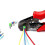 Pressing clamp 0.25-6mm AWG 24-10 Selfdjusted hexagonal terminal pressure connection tool 5