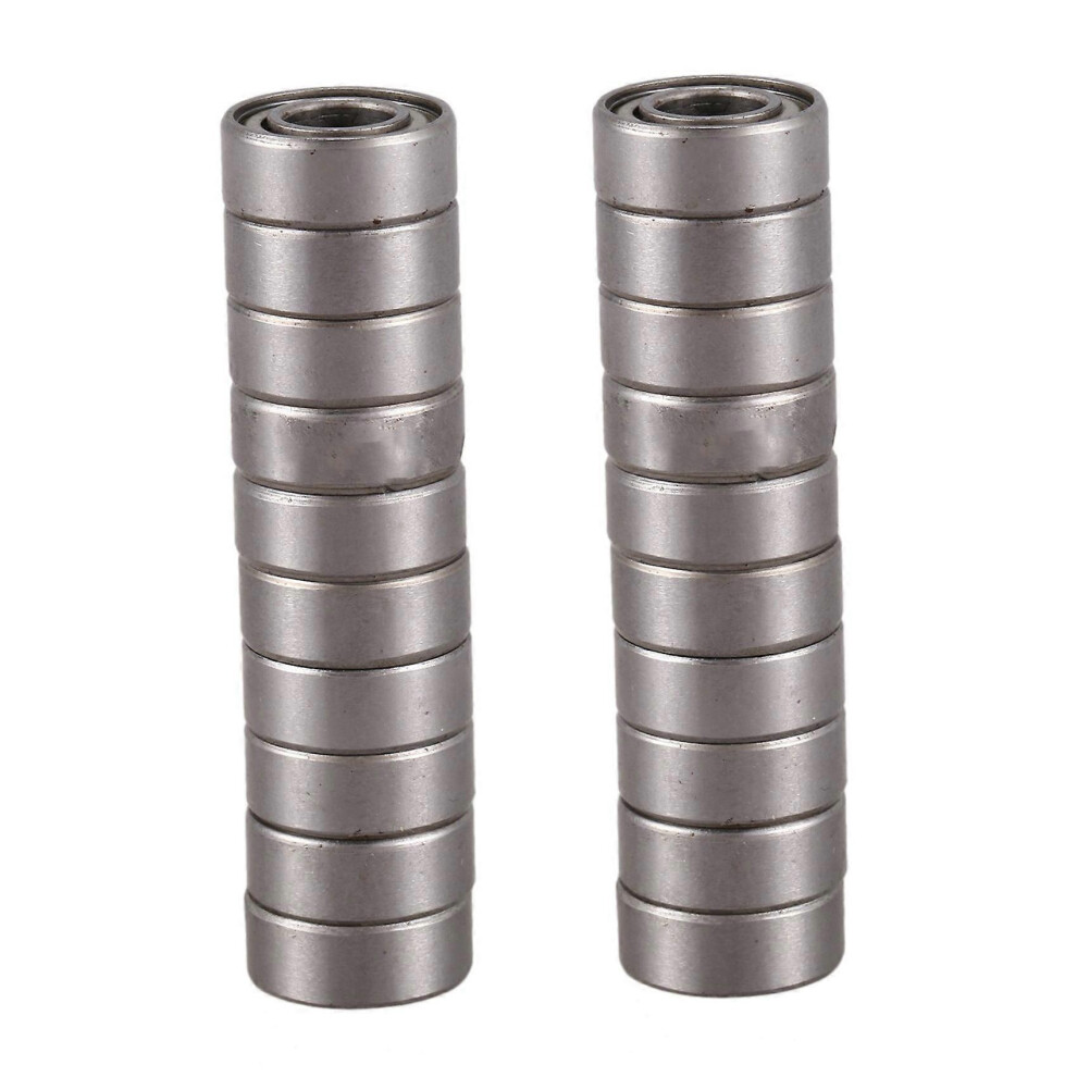 6Mm X 13Mm X 5Mm Miniature Deep Groove Radial Ball Bearings 686Z 20Pcs 3303193310985