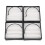4pcs/lot, Separ E0530k compatible with Swk2000-5 Replacement Filter Elements 00530 (300fg Elements) Fuel Water 2