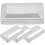4Pcs Post Caps Cover Decorative Fence Post Caps Replacement Rectangle Post Covers 1
