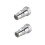 2Pcs Oxygen O2 Sensor Spacer Adapter Bung Catalytic Converter Fix Check Engine Light 2
