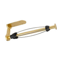 Paper Towel Holder, Easy Tear Wall Mount Under Cabinet , Aluminum Alloy Paper Roll Holder Adhesive or Screw
