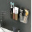 Support mural pour brosses à dents (lot de 4), support électrique mural sans vis. 3