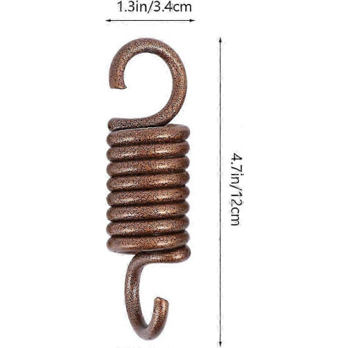 Conjunto de 1 cadeira suspensa com molas reforçadas, tipo cesto, para varanda, com kit de treinamento de molas compatível com casa e jardim. 1