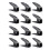 12-Pack Shoe Storage Rack, Adjustable Double-Layer Shoe Stack Sandal Rack, Save 50% of Shoe Stack O 4