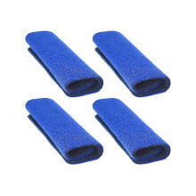 4-packs compatibele hoesjes voor CPAP-maskerbandjes, gezichtskussenhoes compatibel met CPAP-bandjes, universeel en herbruikbaar comfort.