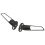 2pcs Motorcycle Rearview Mirror Adjustable Rotating Wind Wing Mirror Replacement compatible with Ninja 250 300 H2 H4 3