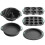 Silikon-Kuchenform, Backform, Donut- und Pizzaform, Chiffon-Kuchenform-Set, Donut-Form 1