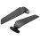 2pcs Motorcycle Rearview Mirror Adjustable Rotating Wind Wing Mirror Replacement compatible with Ninja 250 300 H2 H4 5