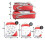 Organization set compatible with suitcases - pack cubes compatible with suitcase gray 2