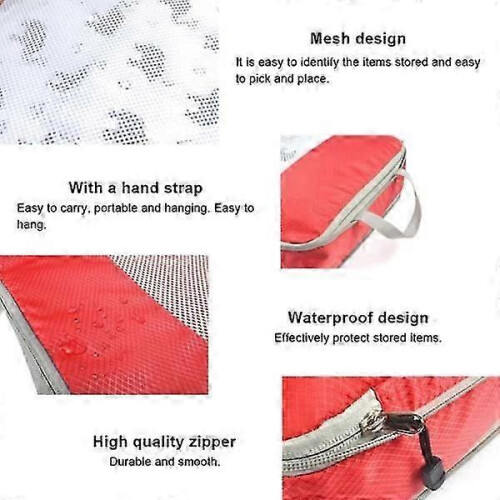 Organization set compatible with suitcases - pack cubes compatible with suitcase gray 2