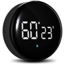 Rechargeable Kitchen ,Magnetic Productivity Timer with LED Display,Digital Classroom Visual Timer (