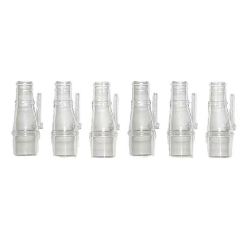 6 τεμάχια προσαρμογέας σωλήνα CPAP αξεσουάρ συμβατά με τη συσκευή ταξιδιού CPAP Z1 Z2