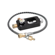 Set di adattatori per la ricarica di bombole da sub, adattatore per bombola di ossigeno, accessorio per immersioni all'aperto con pressione