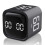 Square ,Rotation ,5/10/30/60 Minutes and Custom Countdown,Productivity ,compatible with Tasks,Work,Study(Black) 1
