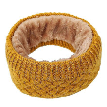 Winter Schal mit O-Ring-Kragen, einfarbig, für Damen und Herren