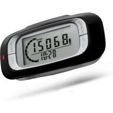 Podómetro 3D portátil compatible con Walking - Se sujeta con clip y almacena datos.
