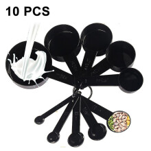 10 In 1 Measuring Spoons And Cups Set Kitchen Plastic Measuring Set compatible with Measuring Dry And Liquid Ing