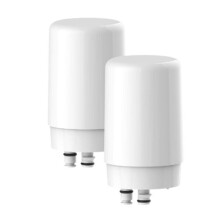 2er-Pack Ersatzfilter für Wasserhähne, kompatibel mit dem Wasserhahn-Wasserfiltersystem 36311, 36313, FR-200, FF-100