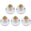 14 Lamp Holder,e14 Edison Screw Light Bulb Holder, Plastic Ceiling Lamp Socket Crday Gift -ych 1