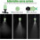 100Pcs Automatic Drip Irrigation Kit Adjustable Misting Sprinkler Flow Irrigation Drippers, 3 Tee Pipes Kit compatible with 4/7mm 3