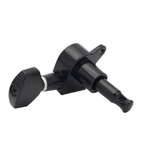 Black Locking Guitar Machine Heads Tuners Gear A 2