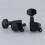 Black Locking Guitar Machine Heads Tuners Gear A 4