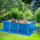 Lona de proteção para piscina, retangular, compatível com base para piscina, acessórios para piscina, 500 x 300 cm 4