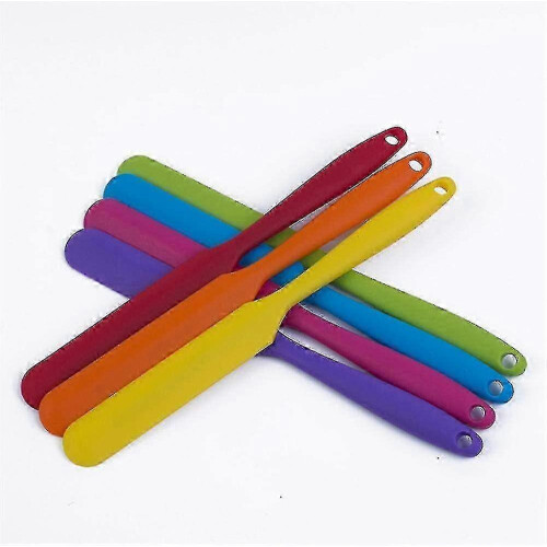 Set Of 8 Mini Non-stick Silicone Spatulas compatible with Kitchen Multicolor 2