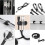 173 Pcs Cable Management Organizer Kit, Adhesive Cable Clips Holder,Cable Ties,Adhesive Wall Cable 3