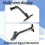 Wall Mounted Bracket Kit compatible with V3 Satellite Receiver Bracket Mounting compatible with Better Signal 5