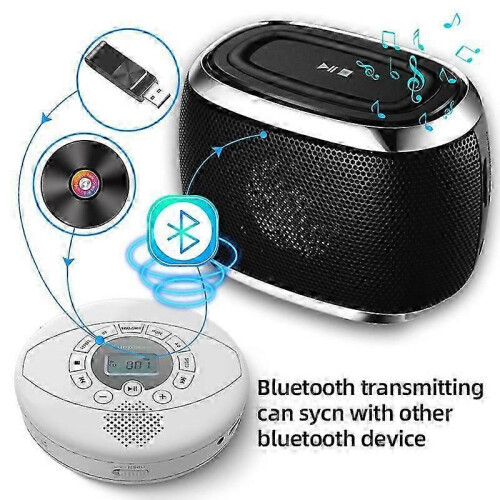 Έξυπνη συσκευή αναπαραγωγής Bluetooth με CD Walkman 1