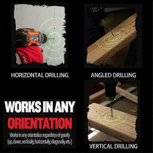 Hole Puncher, Guide, Drilling Locator, Center Scriber Line Puncher Positioner Tools, Tool Aligners Devices 1