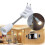 E27 Eu Plug Socket Adapter - On/off Switch, All Direction Light Lamp Bulb 2