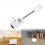 E27 Eu Plug Socket Adapter - On/off Switch, All Direction Light Lamp Bulb 3
