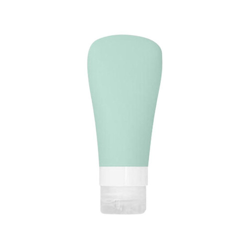 Ensemble de flacons de voyage en silicone étanches, sans BPA et rechargeables.