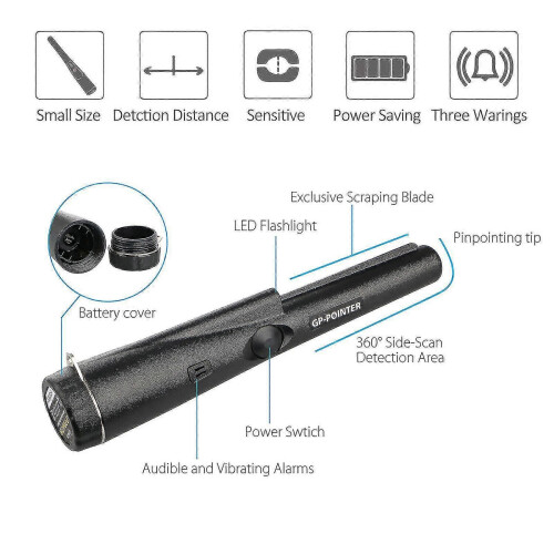 Detector de metais GP para ouro e prata 1