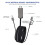 Cabo adaptador compatível com celular para TV, Tipo C/USB para conversor compatível com 1080p. 2