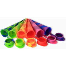 6pcs Kitchen Silicone Ice Lolly Ice Lolly Mold Ice Pop Maker