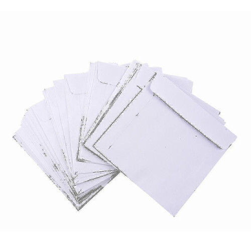 Envelopes com aba para CD/DVD, 50 unidades de 5 polegadas 1