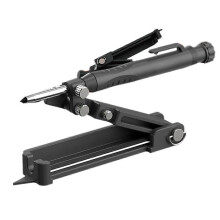 Multifunktions-Anreißwerkzeug aus Aluminiumlegierung mit verstellbarem Zirkelwinkel zum Fliesenlegen, Pflastern, für Ständerwände und Holzarbeiten