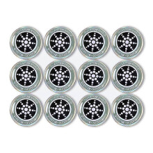 10 stuks EMF-beschermingsstickers, anti-stralingsstickers voor mobiele telefoons, compatibel met telefoons, laptops en alle elektronische apparaten.