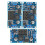 3Pcs LM2596 DC- Adjustable Step-Down Converter Voltage Regulator LED Display Voltmeter 4.0-40V to 1 1
