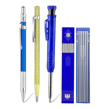 5er-Pack Schweißerstift-Set mit Hartmetall-Anreißwerkzeug, Vollmarker, Metallmarkierungswerkzeug, integrierte Spitze